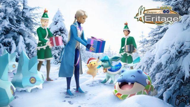 Ven a disfrutar de Holiday Glaceon en Pokémon Go